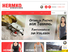 Tablet Screenshot of hermko.de